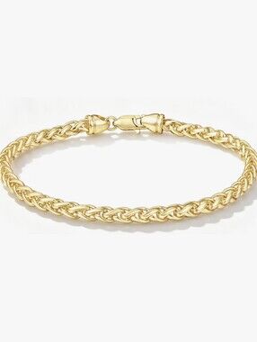 14k Gold Filled Wheat Chain Bracelet